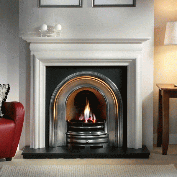 Asquith Limestone Fireplace - Wm Boyle Interior Finishes